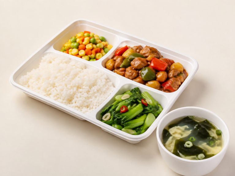 诸暨企业盒饭与商务用餐配送